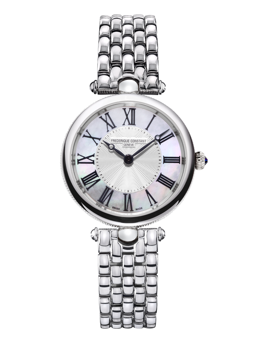 Classics Art Deco Round Watch FC-200MPW2AR6B | Frederique